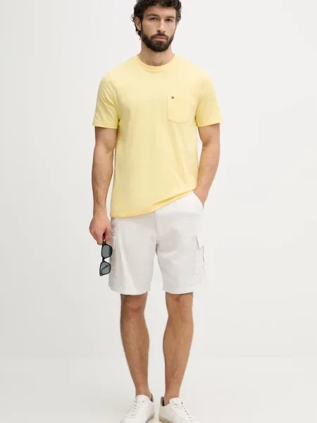 Tommy Hilfiger Kratka majica rumena