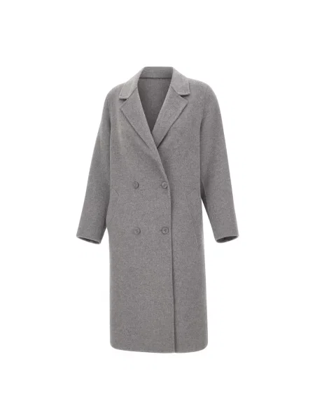 Płaszcz Kaos wełniany szary