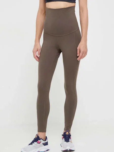 Reebok Leggings Lux Maternity Fitted Fit zöld