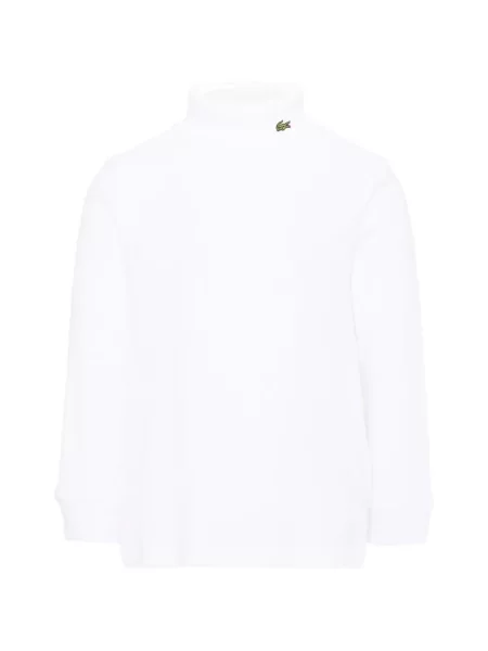 Sweter dziecięcy Lacoste biały
