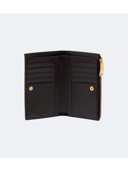 Portofel Bottega Veneta din piele maro