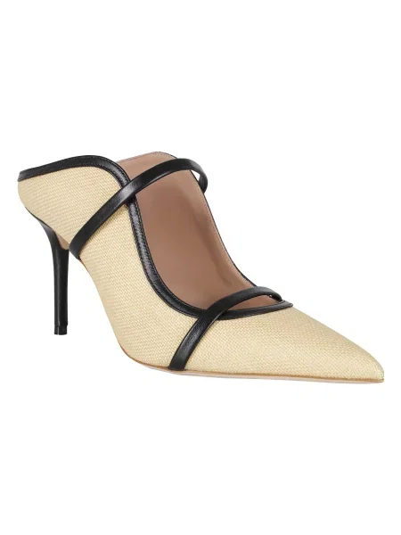 Klapki mules Malone Souliers beżowe