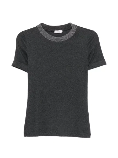 Scurt tricou Peserico gri