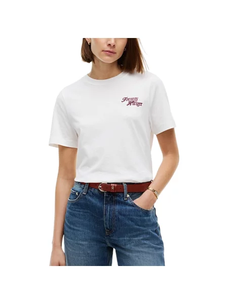 Tričko Tommy Hilfiger béžová