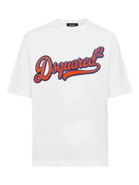 Tricou Dsquared2 cu imagine alb