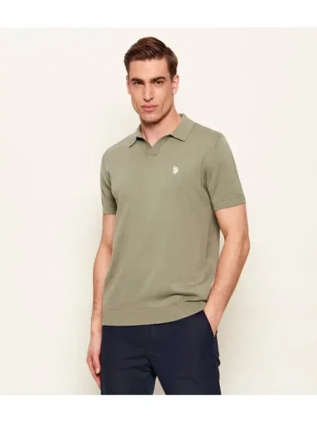Tricou polo U.s. Polo Assn. verde
