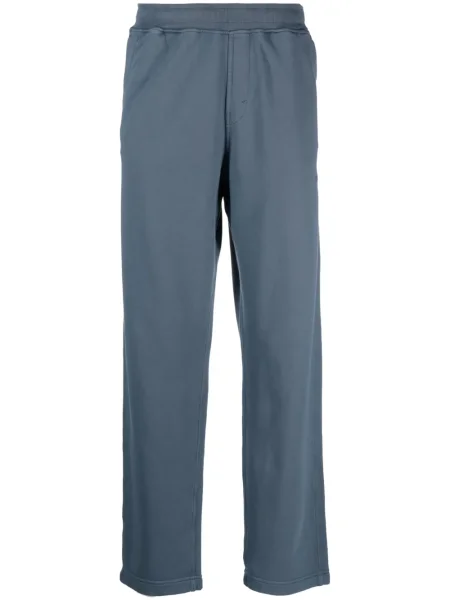 Pantaloni Stone Island cu strasuri albastru