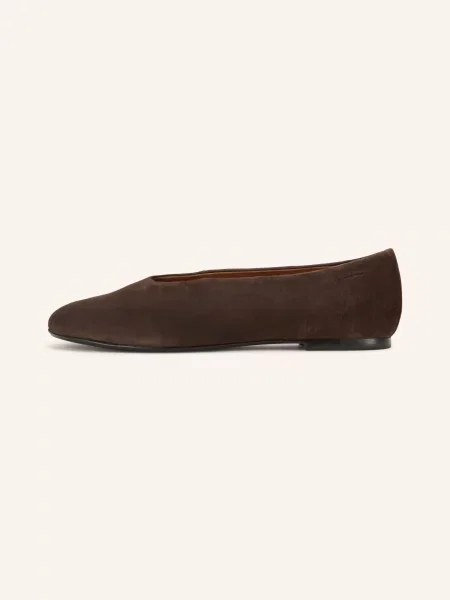 Vagabond Shoemakers Baleríny Aleya tmavě hnědá