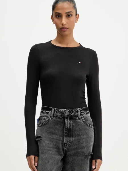 Tommy Jeans longsleeve czarna