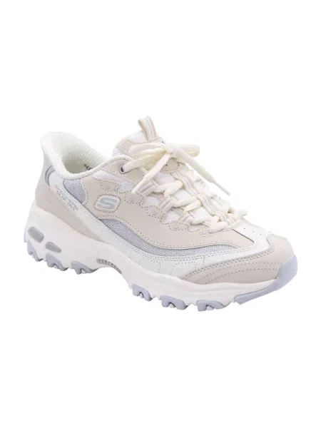 Sneakersy Skechers beżowe