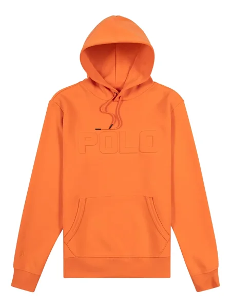 Pletena dugo majica Polo Ralph Lauren s okruglim izrezom plava