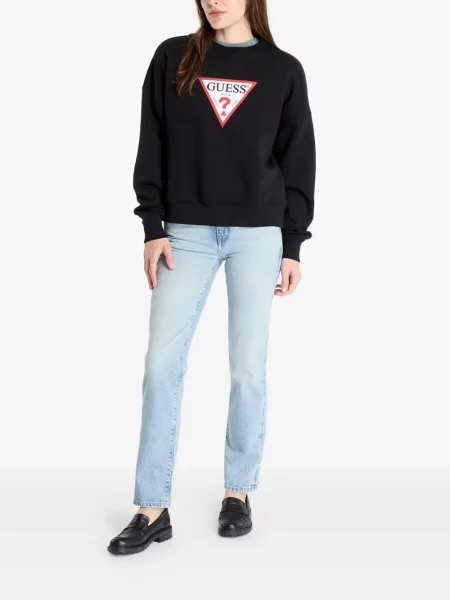 Hanorac Guess cu imagine negru