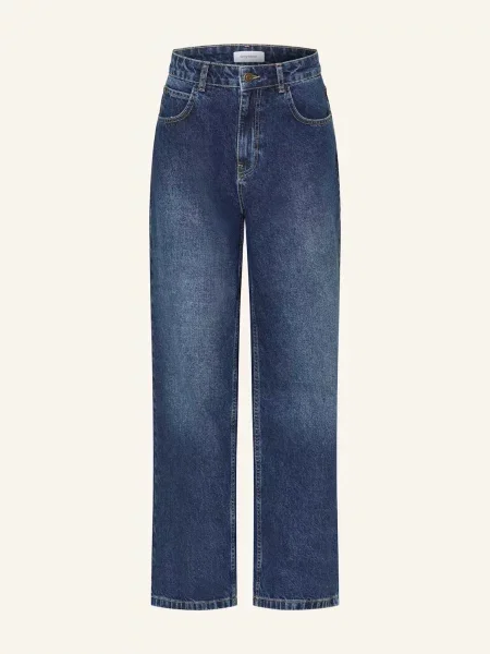 Darling Harbour Wide Leg Džíny dark blue modré
