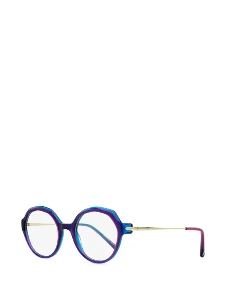 Ochelari de soare Morel cu imprimeu geometric violet