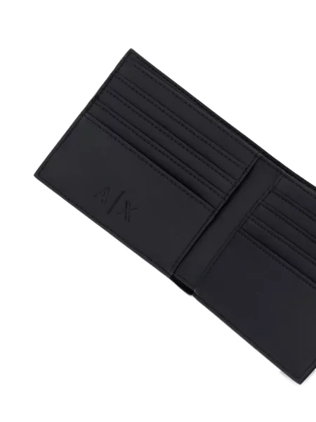 Portofel Armani Exchange cu imagine negru