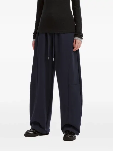 Pantaloni B+ab alergare cu cordon albastru