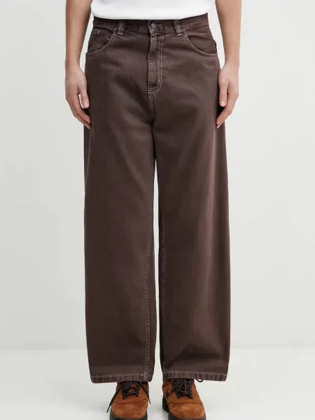 Džíny Carhartt WIP Brandon Pant fialové