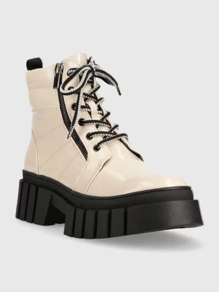 Nizki škornji Steve Madden Incredible bež