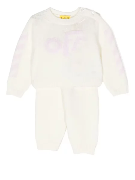 Komplet dresowy dziecięcy Off-white biały