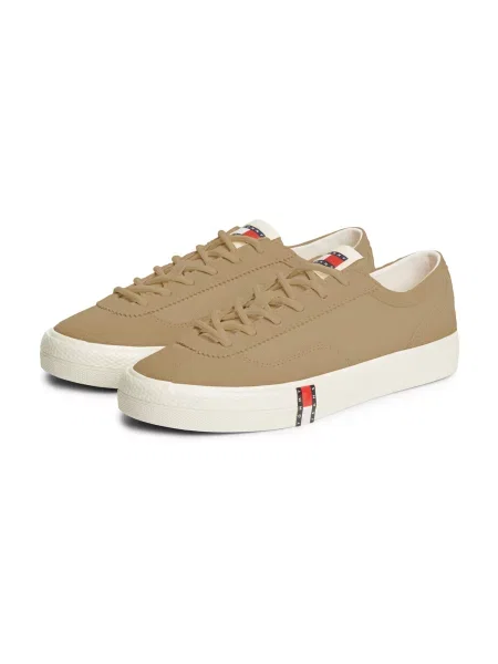 Sneakerși Tommy Jeans bej