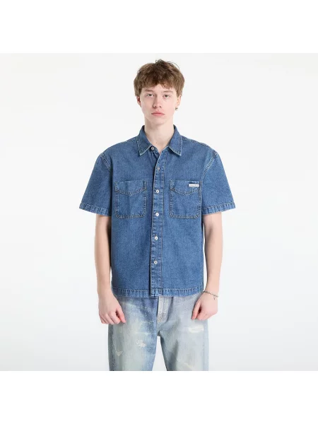 Πουκάμισο Calvin Klein Jeans Shirt Beckford Blue M μπλε