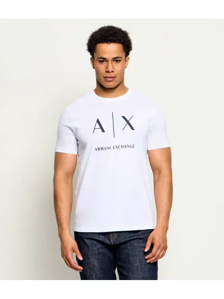 Armani Exchange Tricou alb