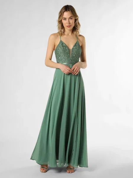 VM sukienka wieczorowa Kobiety jednolity 36 zielony