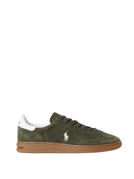 Polo Ralph Lauren sneakersy skórzane Bedford Pp zielony