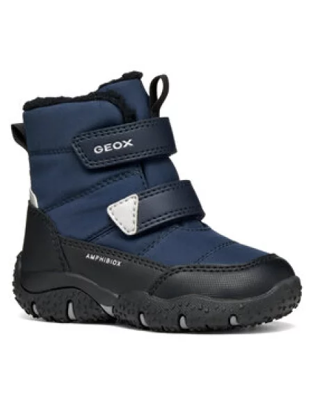 Geox Snehule B Baltic Boy B Abx M Tmavomodrá