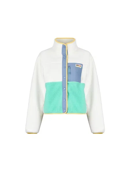 Jakna Superdry iz flisa bela