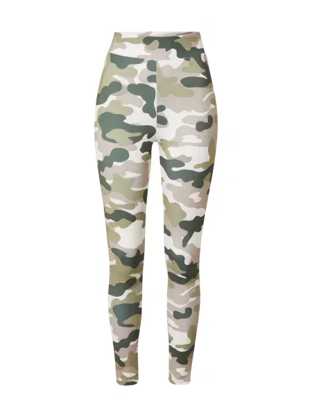 Talie leggings Urban Classics cu talie înaltă alb