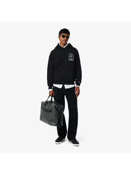 Толстовка Lacoste черная