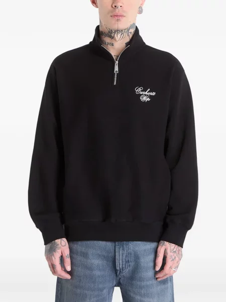 Hanorac cu fermoar Carhartt Wip negru