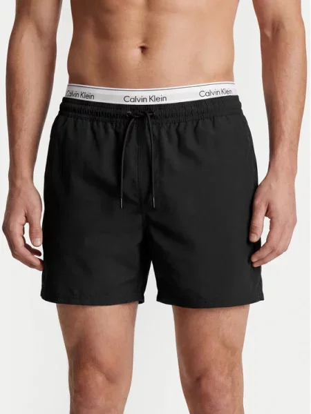 Calvin Klein Swimwear Плувни шорти черен