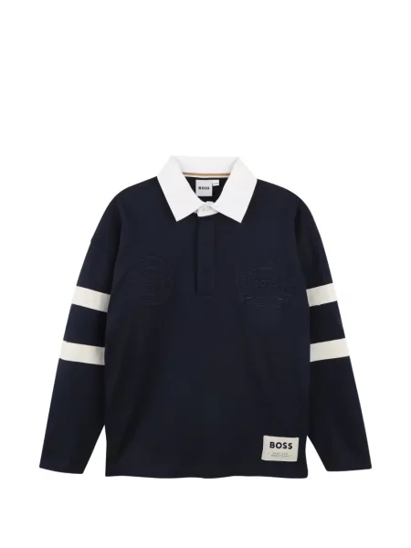 Koszulka polo dziecięca Bosswear niebieska