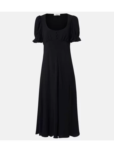 Rochie maxi Chloé de costum negru