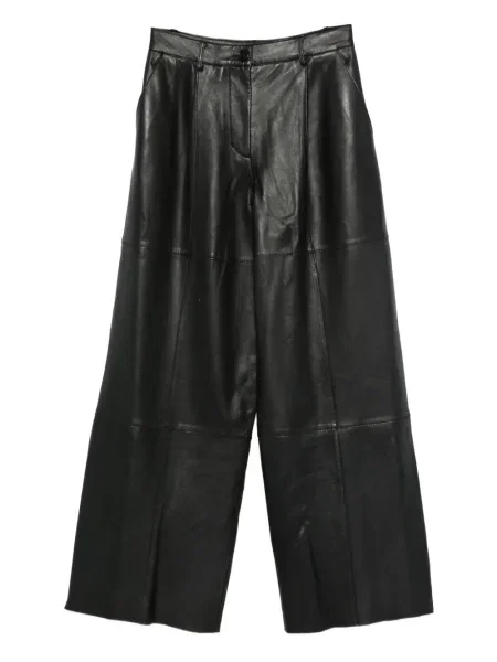 Pantaloni P.a.r.o.s.h. din piele negru