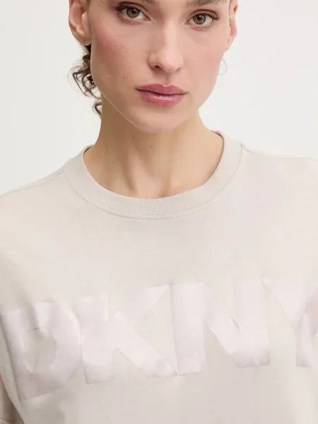 Футболка Dkny бежевий