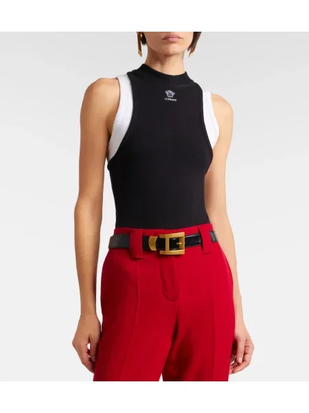 Top Versace negru