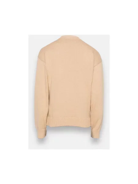 Sweter Dsquared2 z dżerseju brązowy