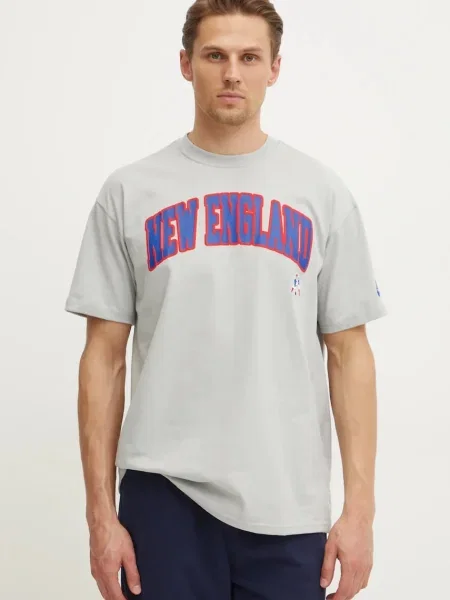 Tričko Nike New England Patriots s potiskem šedá