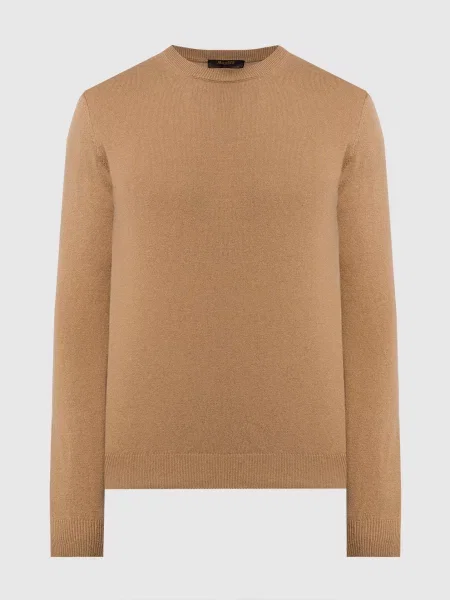 Шелковый свитер Moorer коричневый