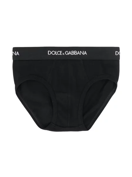 Bokserki dziecięce Dolce And Gabbana czarne