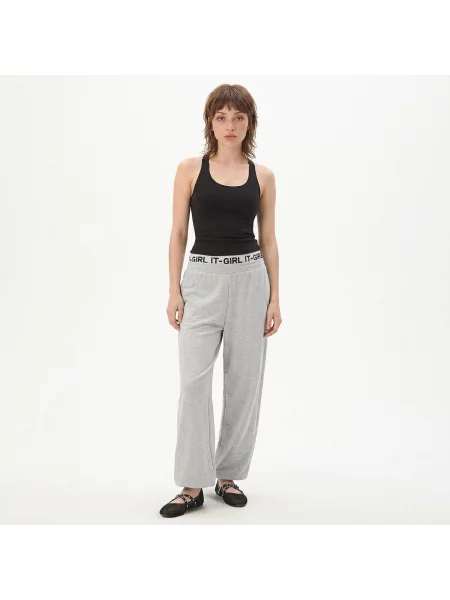 Cropp Спортивні брюки-джогери light grey сірі