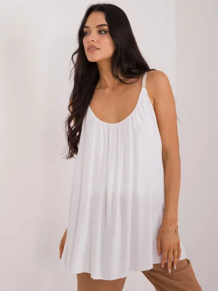 Tricou Fashionhunters alb