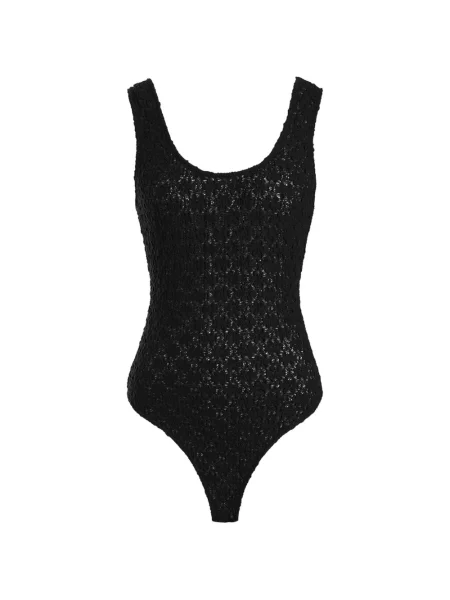 Body 12 Storeez din dantelă negru