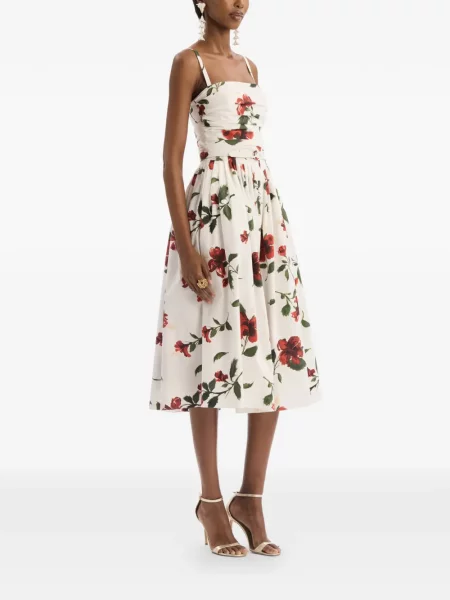 Rochie Oscar De La Renta din poplin