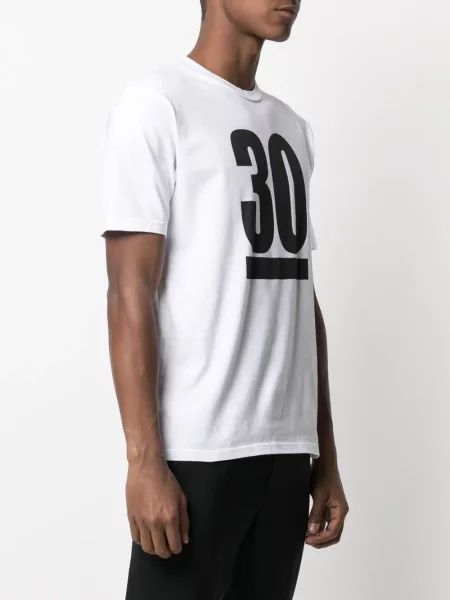 Tricou Undercover cu imagine alb