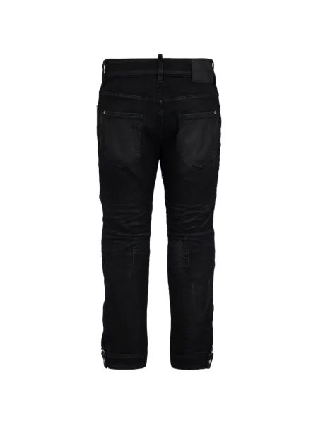 Cu centură blugi Dsquared2 negru