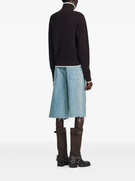 Heláncă Sandro cu volane maro